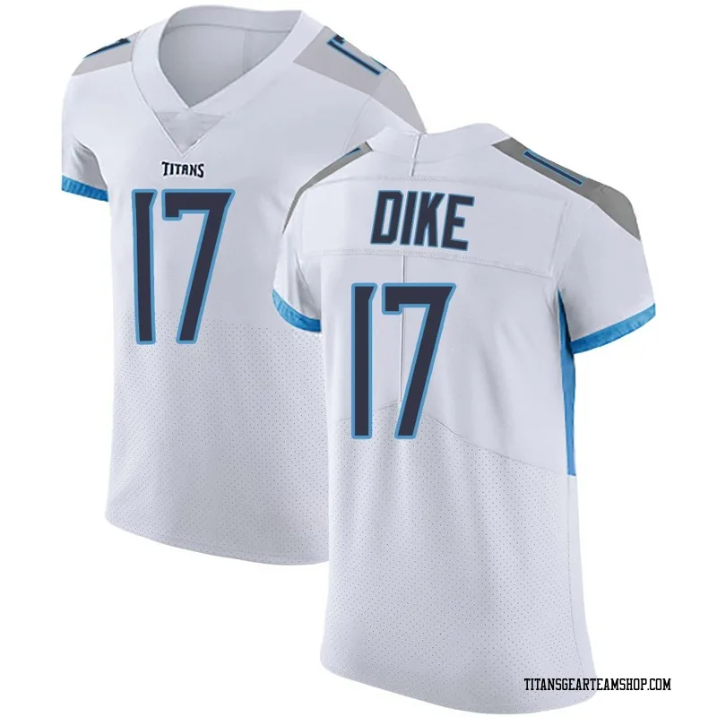 Men's Chimere Dike Tennessee Titans Nike Elite Vapor Untouchable Jersey - White