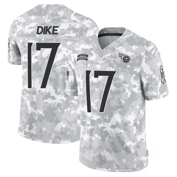 Men's Chimere Dike Tennessee Titans Nike Limited 2024 Salute to Service Jersey - Arctic Camo