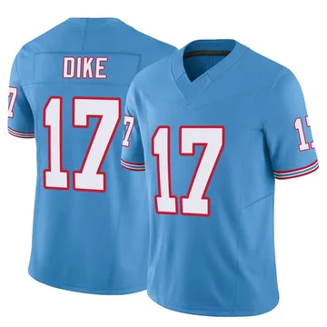 Men's Chimere Dike Tennessee Titans Nike Limited Vapor F.U.S.E. Jersey - Light Blue