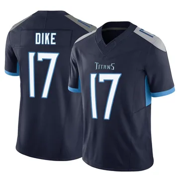 Men's Chimere Dike Tennessee Titans Nike Limited Vapor F.U.S.E. Jersey - Navy
