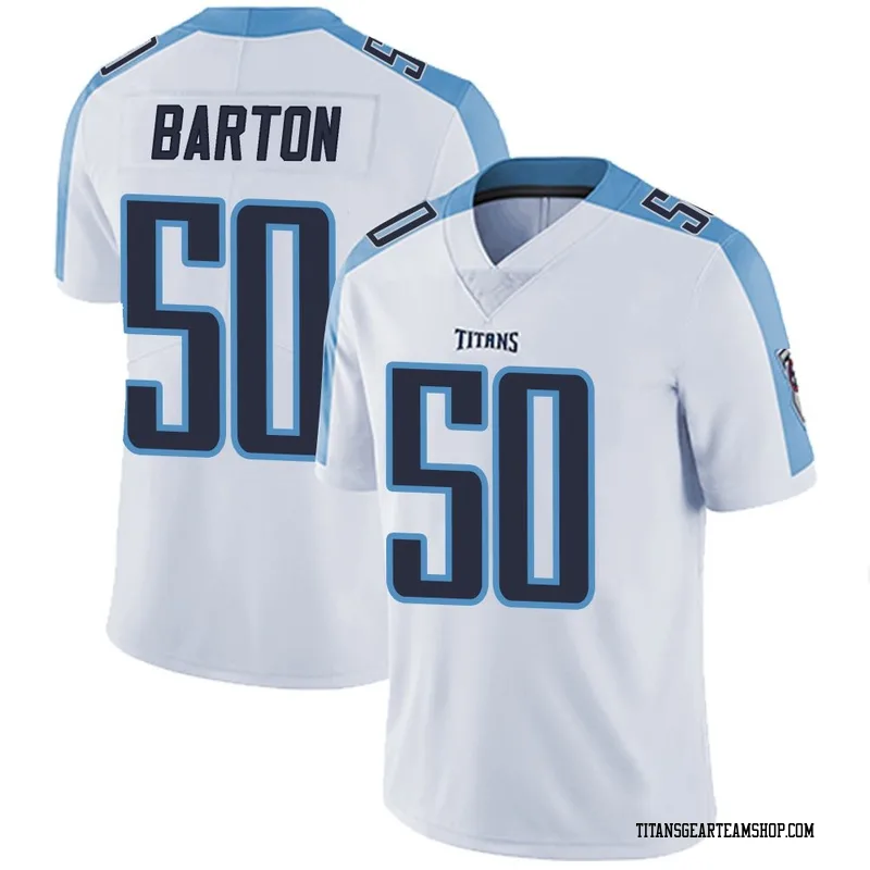 Men's Cody Barton Tennessee Titans Nike Limited Vapor Untouchable Jersey - White