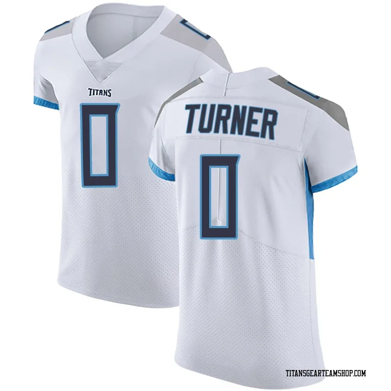 Men's Cole Turner Tennessee Titans Nike Elite Vapor Untouchable Jersey - White