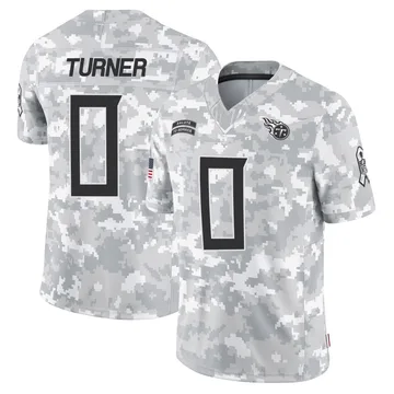 Men's Cole Turner Tennessee Titans Nike Limited 2024 Salute to Service Jersey - Arctic Camo