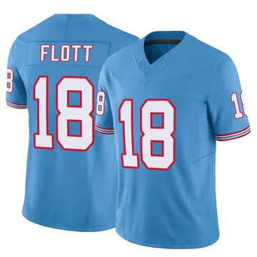 Men's Cor'Dale Flott Tennessee Titans Nike Limited Vapor F.U.S.E. Jersey - Light Blue