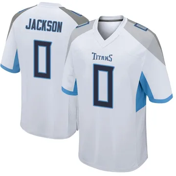 Men's Courtney Jackson Tennessee Titans Nike Game Jersey - White