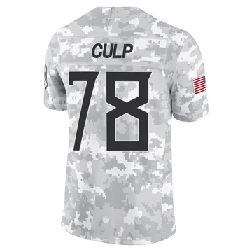 Men's Curley Culp Tennessee Titans Nike Limited 2024 Salute to Service Jersey - Arctic Camo