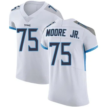 Men's Dan Moore Jr. Tennessee Titans Nike Elite Vapor Untouchable Jersey - White