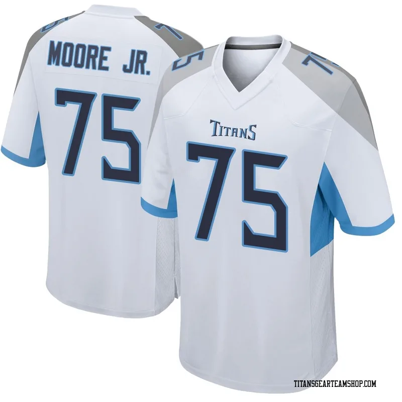 Men's Dan Moore Jr. Tennessee Titans Nike Game Jersey - White