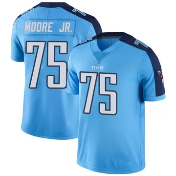 Men's Dan Moore Jr. Tennessee Titans Nike Limited Color Rush Jersey - Light Blue