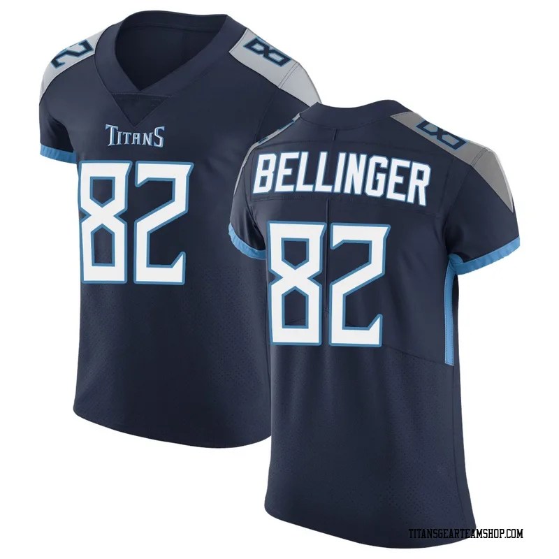 Men's Daniel Bellinger Tennessee Titans Nike Elite Vapor Untouchable Jersey - Navy
