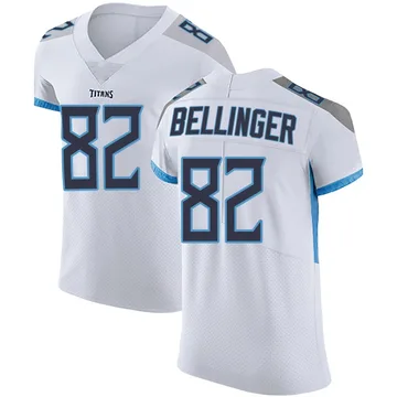 Men's Daniel Bellinger Tennessee Titans Nike Elite Vapor Untouchable Jersey - White