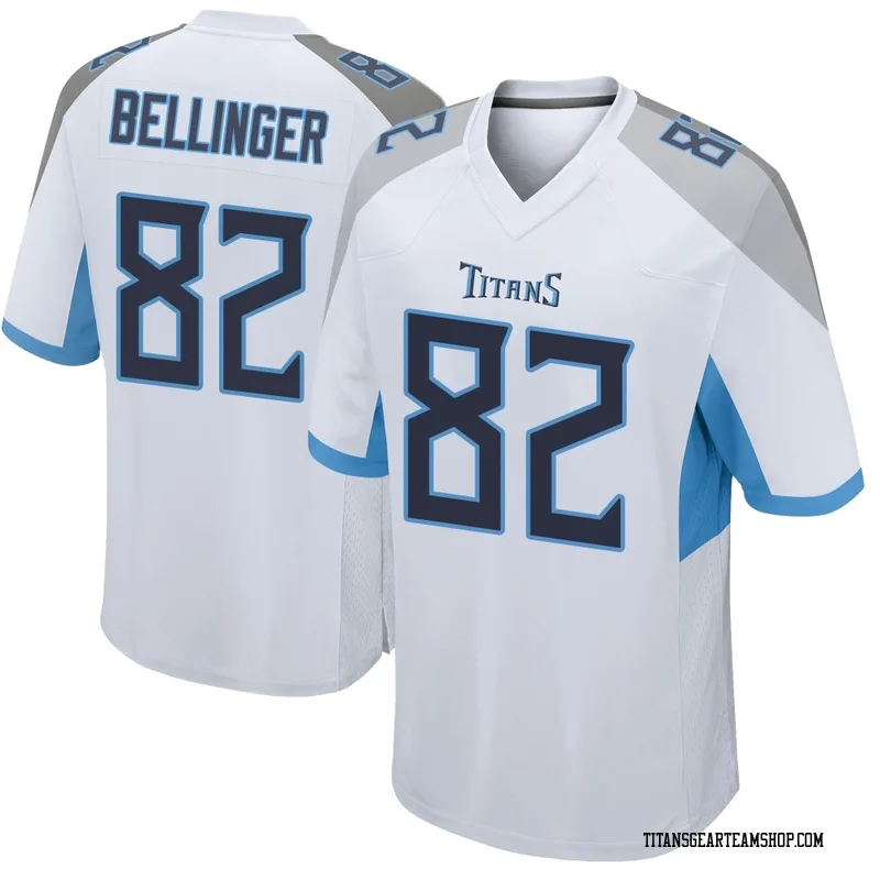 Men's Daniel Bellinger Tennessee Titans Nike Game Jersey - White