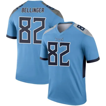 Men's Daniel Bellinger Tennessee Titans Nike Legend Jersey - Light Blue