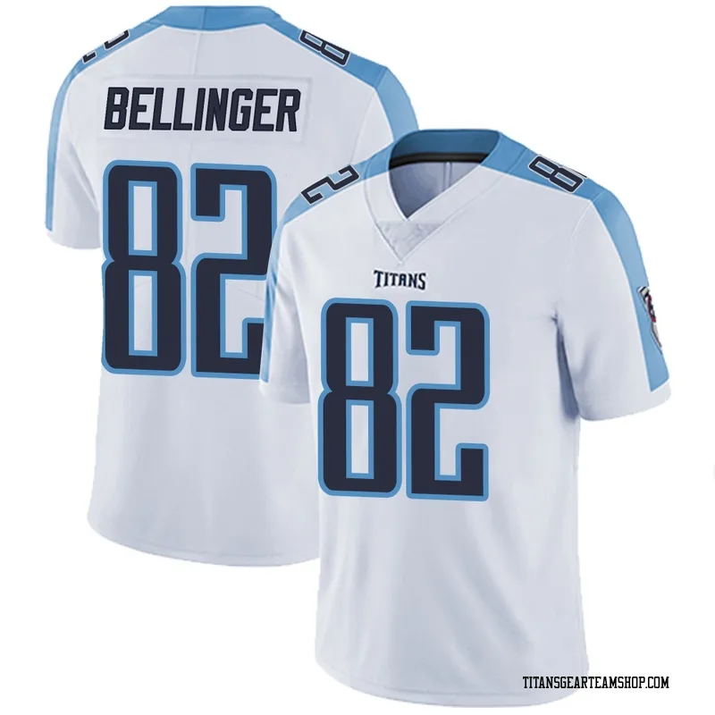 Men's Daniel Bellinger Tennessee Titans Nike Limited Vapor Untouchable Jersey - White