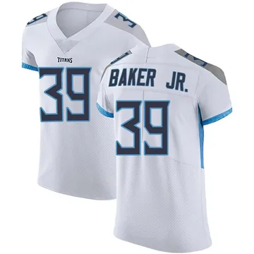 Men's Darrell Baker Jr. Tennessee Titans Nike Elite Vapor Untouchable Jersey - White