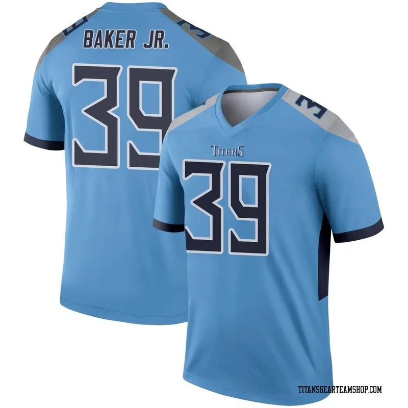 Men's Darrell Baker Jr. Tennessee Titans Nike Legend Jersey - Light Blue
