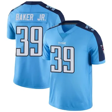 Men's Darrell Baker Jr. Tennessee Titans Nike Limited Color Rush Jersey - Light Blue