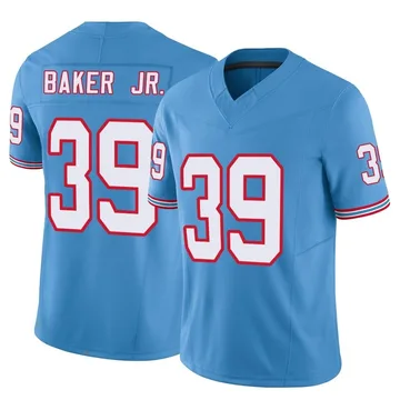Men's Darrell Baker Jr. Tennessee Titans Nike Limited Vapor F.U.S.E. Jersey - Light Blue