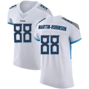 Men's David Martin-Robinson Tennessee Titans Nike Elite Vapor Untouchable Jersey - White
