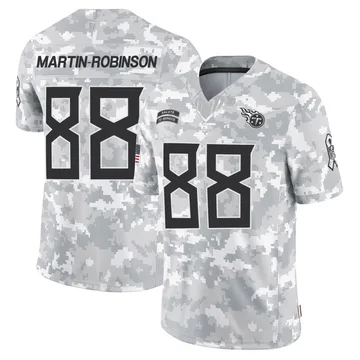 Men's David Martin-Robinson Tennessee Titans Nike Limited 2024 Salute to Service Jersey - Arctic Camo