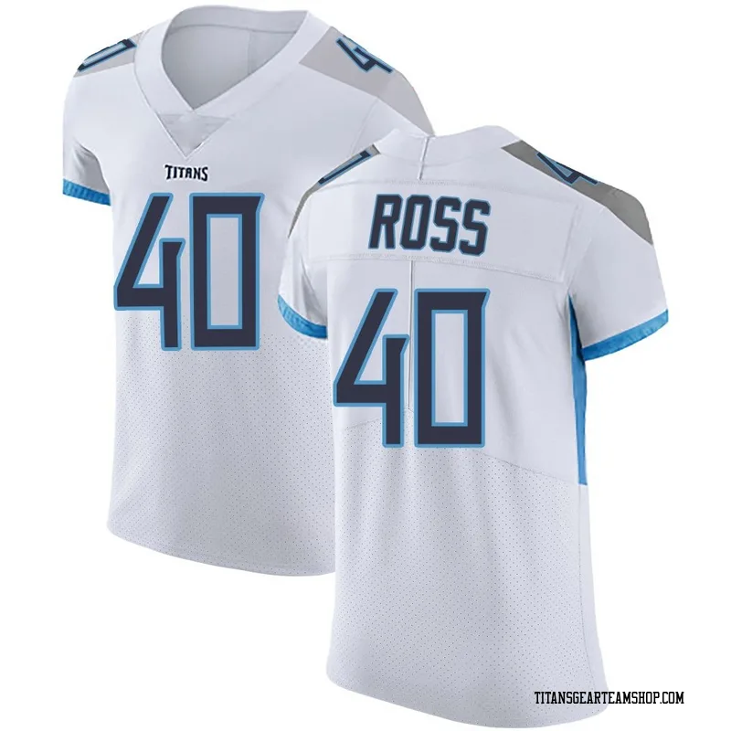 Men's Davion Ross Tennessee Titans Nike Elite Vapor Untouchable Jersey - White