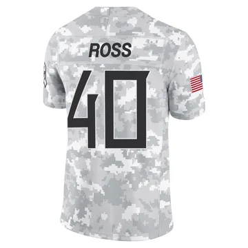 Men's Davion Ross Tennessee Titans Nike Limited 2024 Salute to Service Jersey - Arctic Camo