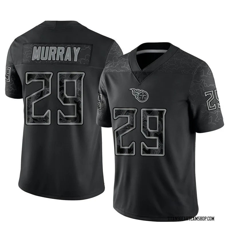 Men's DeMarco Murray Tennessee Titans Nike Limited Reflective Jersey - Black