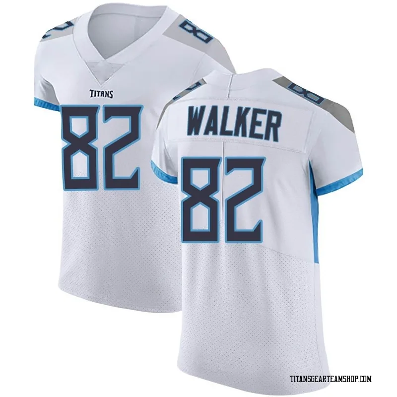 Men's Delanie Walker Tennessee Titans Nike Elite Vapor Untouchable Jersey - White