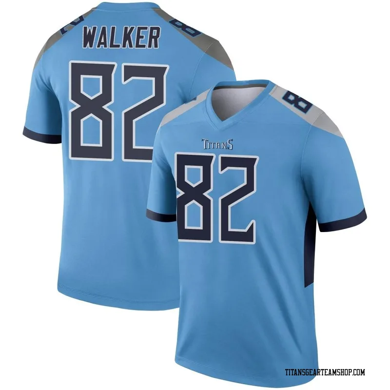 Men's Delanie Walker Tennessee Titans Nike Legend Jersey - Light Blue