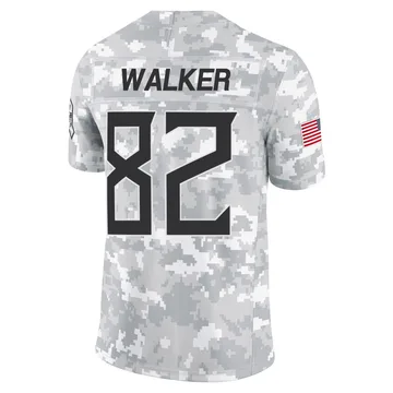 Men's Delanie Walker Tennessee Titans Nike Limited 2024 Salute to Service Jersey - Arctic Camo