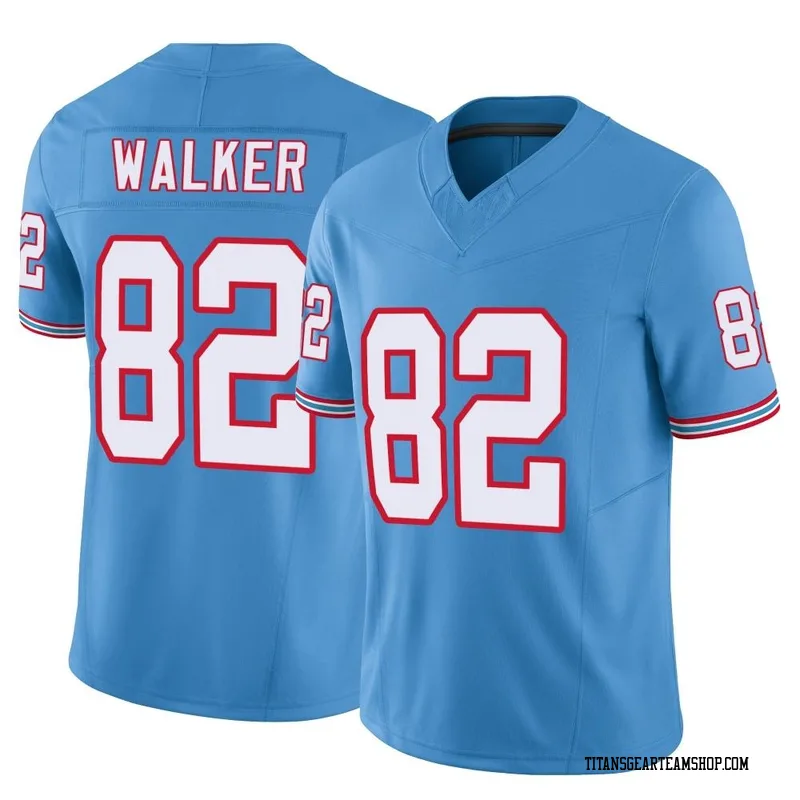 Men's Delanie Walker Tennessee Titans Nike Limited Vapor F.U.S.E. Jersey - Light Blue