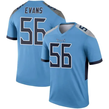 Men's Desmond Evans Tennessee Titans Nike Legend Jersey - Light Blue