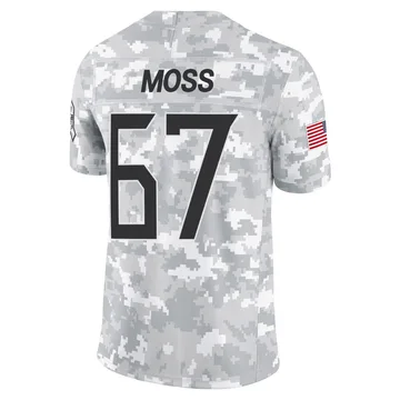 Men's Drew Moss Tennessee Titans Nike Limited 2024 Salute to Service Jersey - Arctic Camo