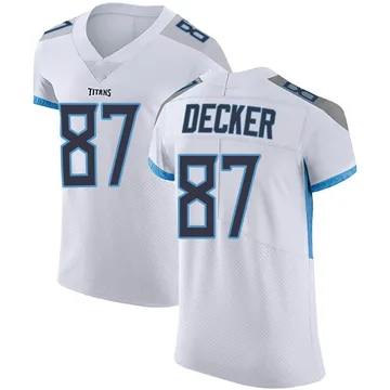 Men's Eric Decker Tennessee Titans Nike Elite Vapor Untouchable Jersey - White
