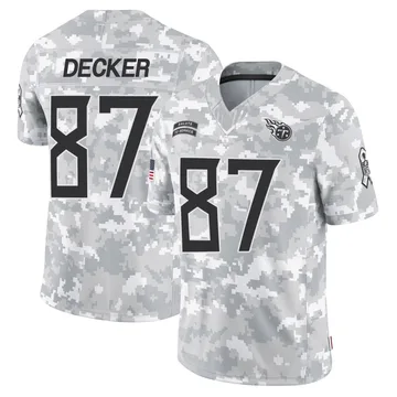 Men's Eric Decker Tennessee Titans Nike Limited 2024 Salute to Service Jersey - Arctic Camo