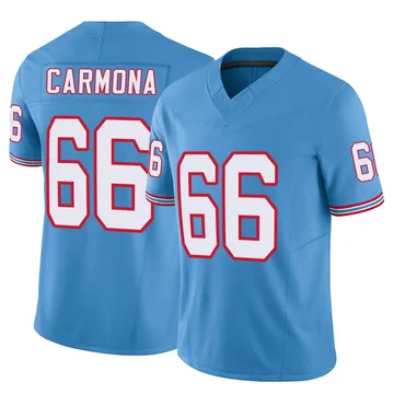 Men's Fernando Carmona Tennessee Titans Nike Limited Vapor F.U.S.E. Jersey - Light Blue