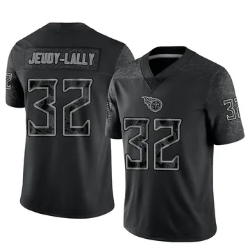 Men's Gabe Jeudy-Lally Tennessee Titans Nike Limited Reflective Jersey - Black