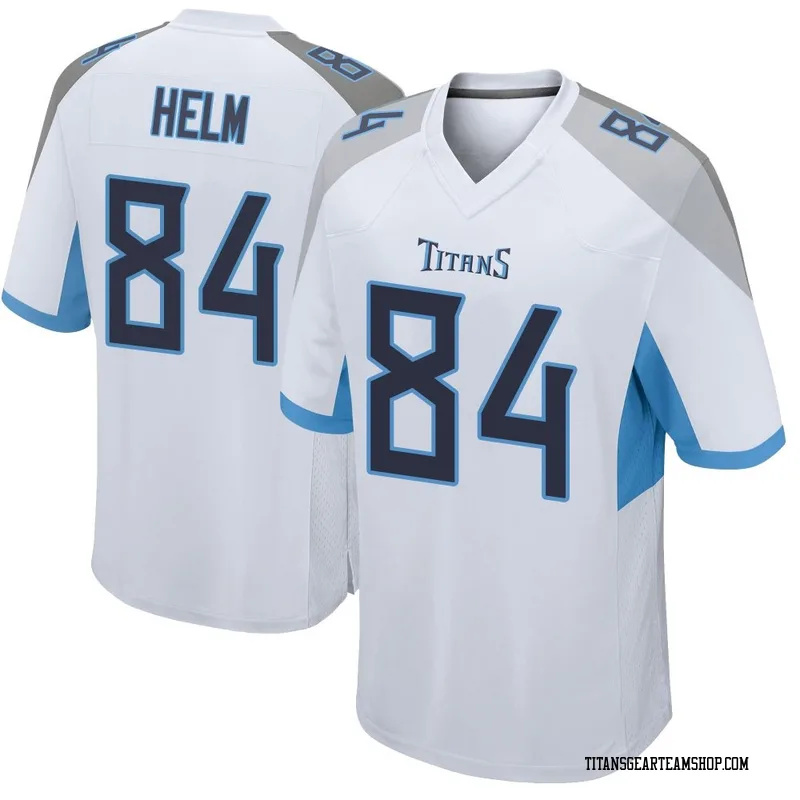 Men's Gunnar Helm Tennessee Titans Nike Game Jersey - White