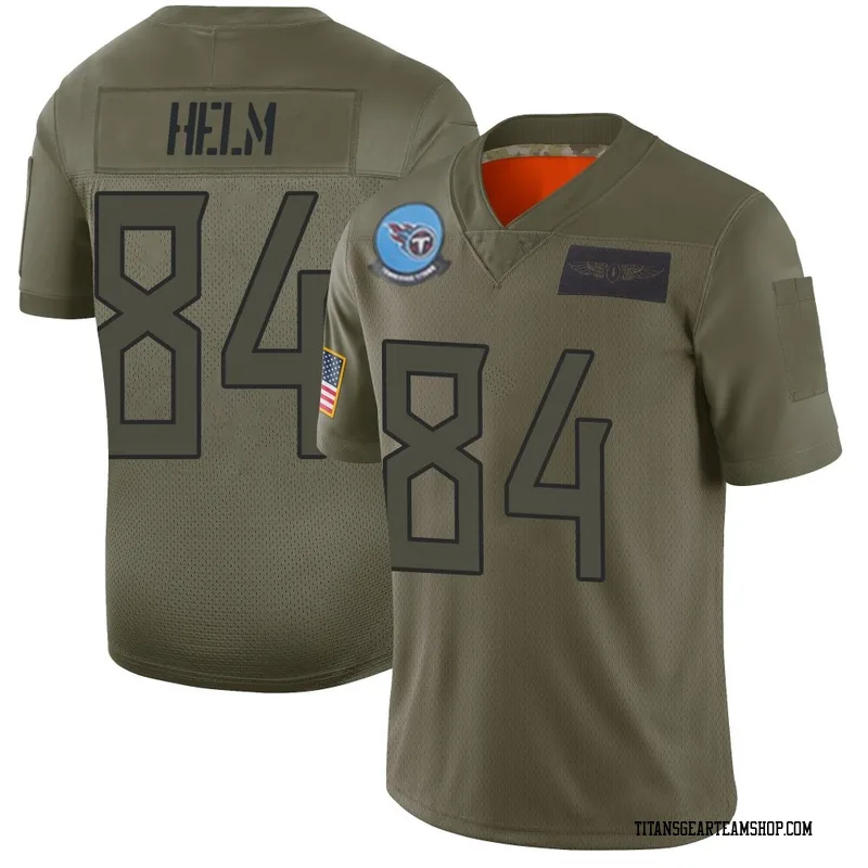 Men's Gunnar Helm Tennessee Titans Nike Limited 2019 Salute to Service Jersey - Camo