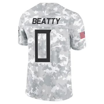 Men's Hank Beatty Tennessee Titans Nike Limited 2024 Salute to Service Jersey - Arctic Camo