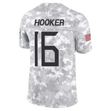 Men's Hendon Hooker Tennessee Titans Nike Limited 2024 Salute to Service Jersey - Arctic Camo