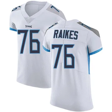 Men's Isaiah Raikes Tennessee Titans Nike Elite Vapor Untouchable Jersey - White