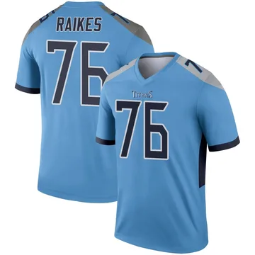 Men's Isaiah Raikes Tennessee Titans Nike Legend Jersey - Light Blue