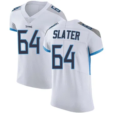 Men's Jackson Slater Tennessee Titans Nike Elite Vapor Untouchable Jersey - White