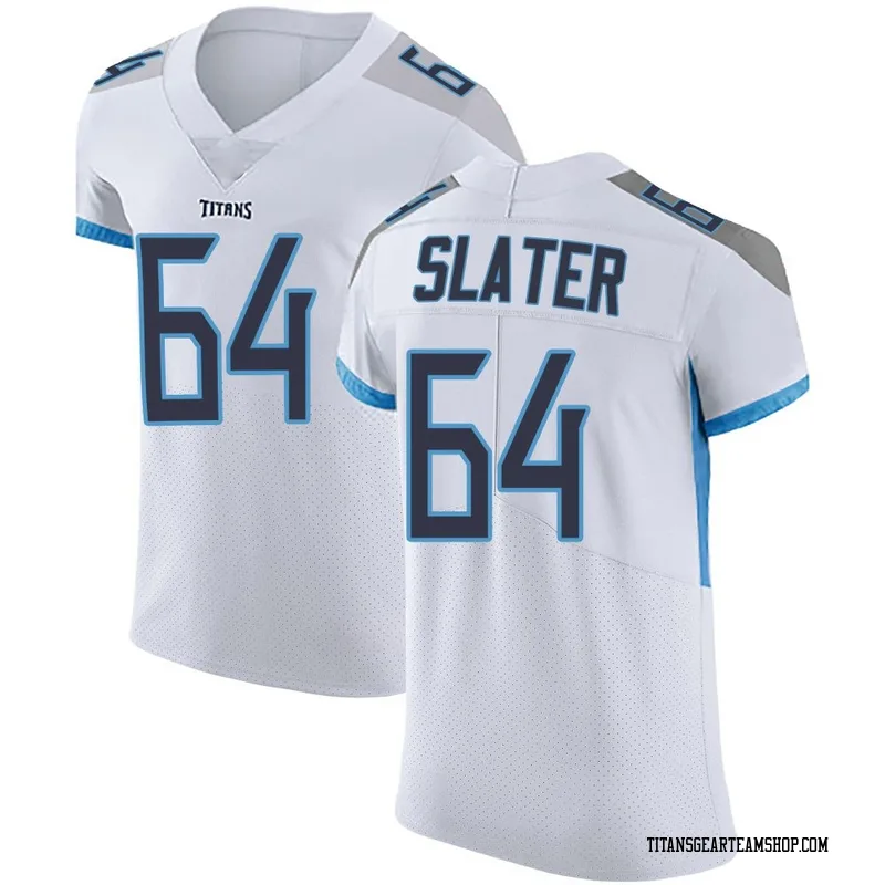 Men's Jackson Slater Tennessee Titans Nike Elite Vapor Untouchable Jersey - White