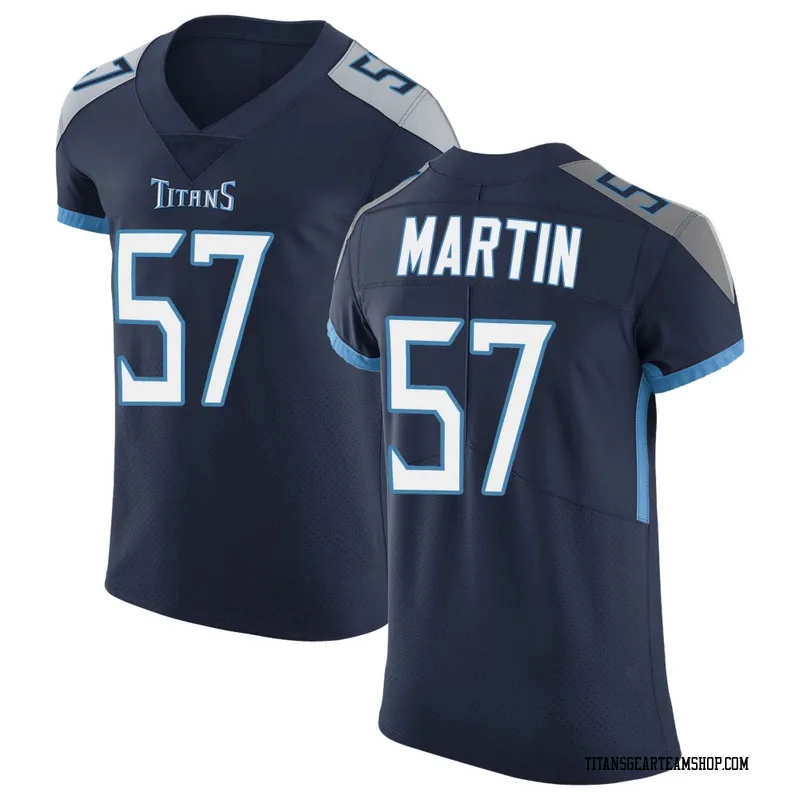 Men's Jacob Martin Tennessee Titans Nike Elite Vapor Untouchable Jersey - Navy