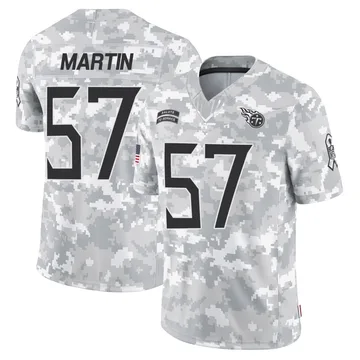 Men's Jacob Martin Tennessee Titans Nike Limited 2024 Salute to Service Jersey - Arctic Camo