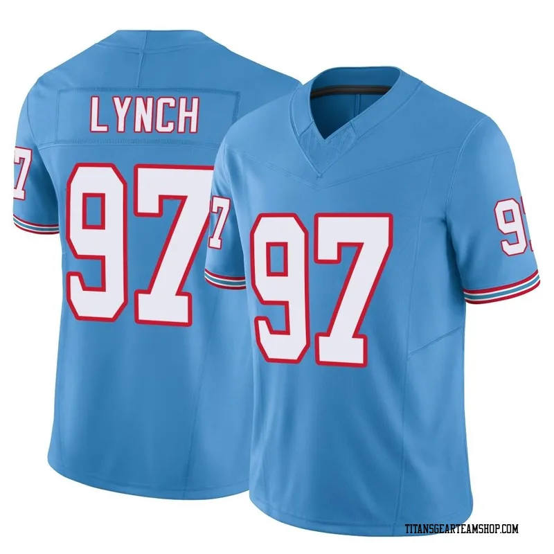 Men's James Lynch Tennessee Titans Nike Limited Vapor F.U.S.E. Jersey - Light Blue