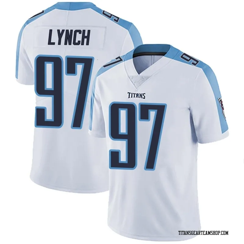 Men's James Lynch Tennessee Titans Nike Limited Vapor Untouchable Jersey - White