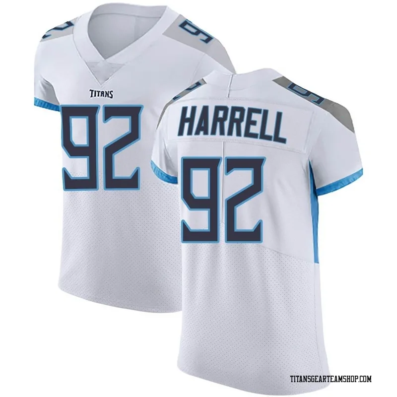 Men's Jaylen Harrell Tennessee Titans Nike Elite Vapor Untouchable Jersey - White